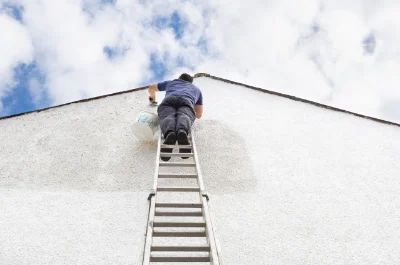 Peinture extérieure à Ance Féas — façades et ravalement
